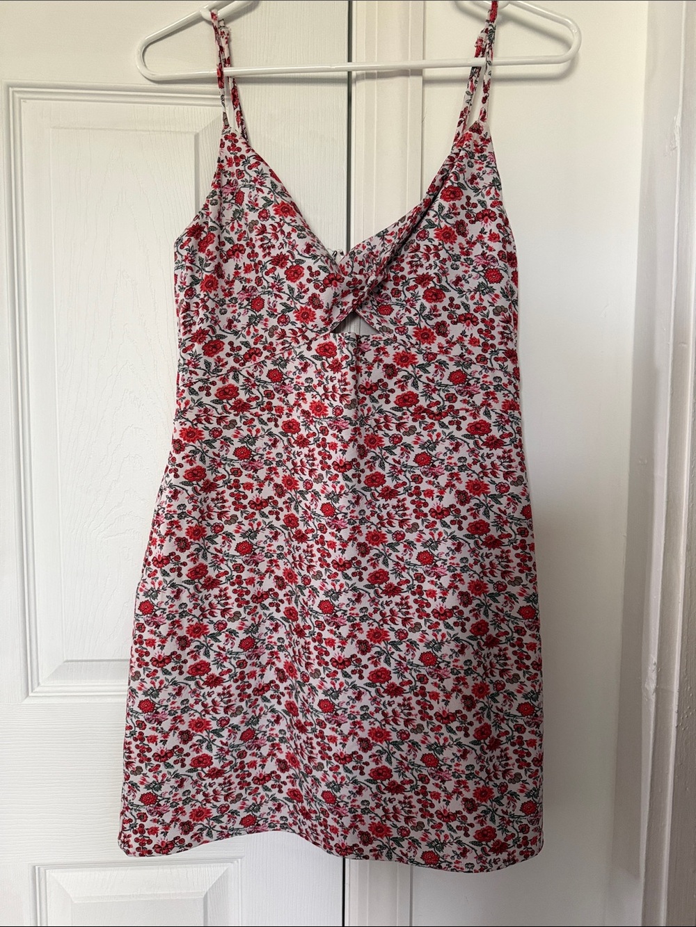 Red Floral Sundress